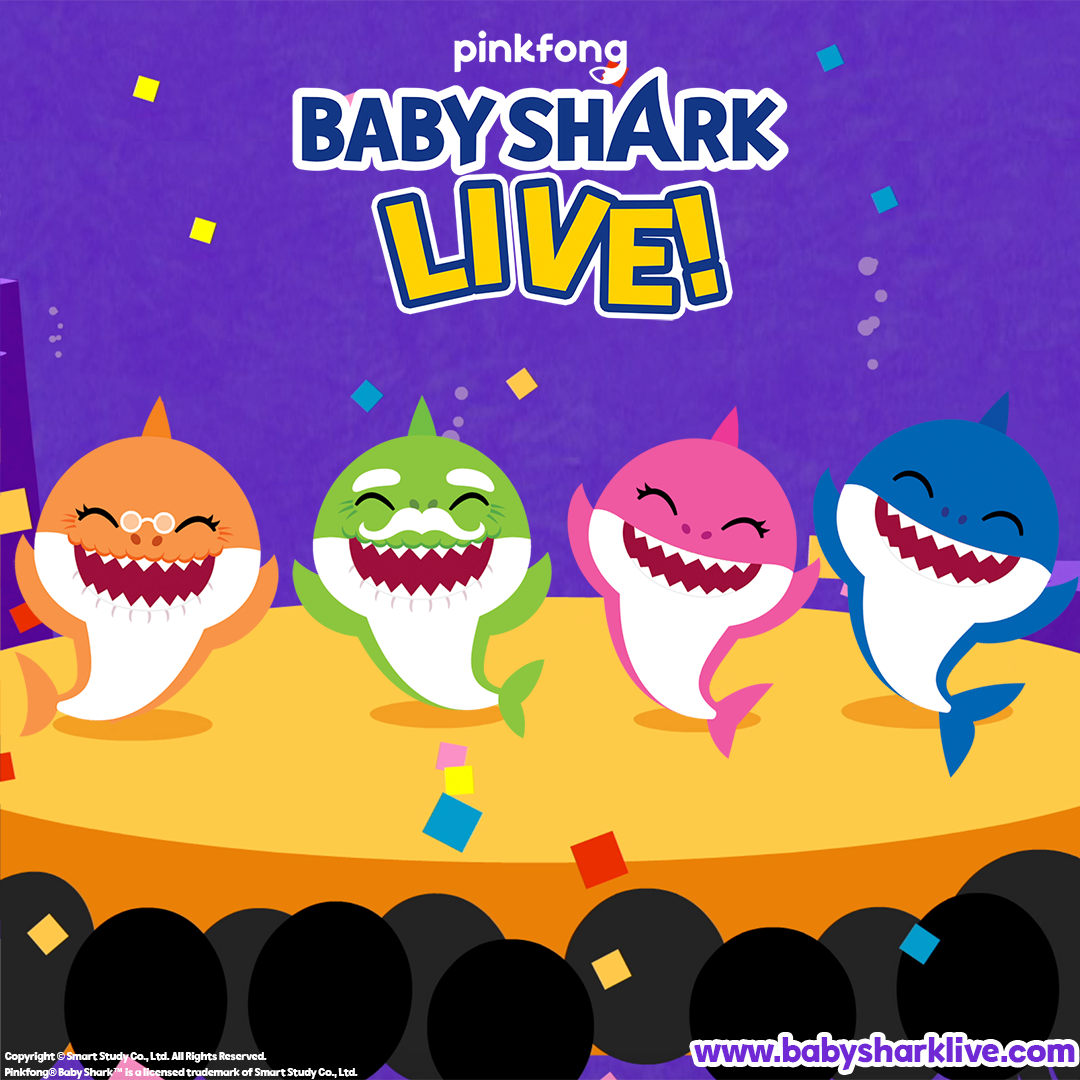 Baby Shark Live Spartanburg Memorial Auditorium